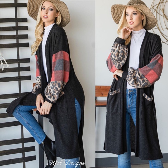 ❤️LAST! Super Soft Longline Slit Pocket Cardigan - Picture 2 of 8